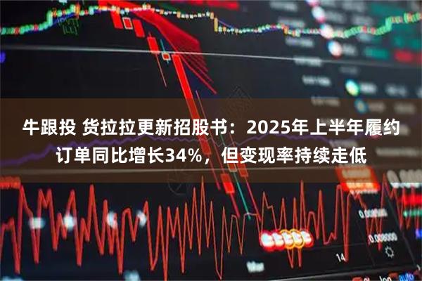 牛跟投 货拉拉更新招股书：2025年上半年履约订单同比增长34%，但变现率持续走低